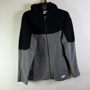 old navy mens full zip vintage black/gray jacket size XL